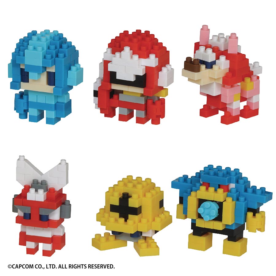 Mega Man Nanoblock Mininano Series 1 Blind Mystery Box