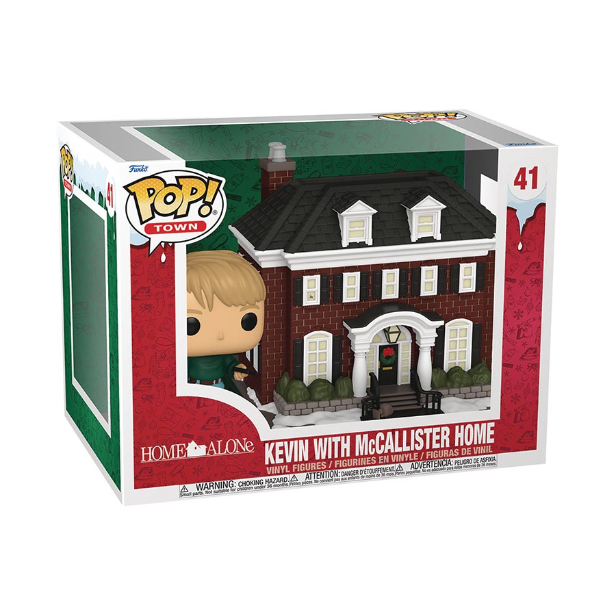 POP Town Home Alone Kevin With Home Vinyl Figure