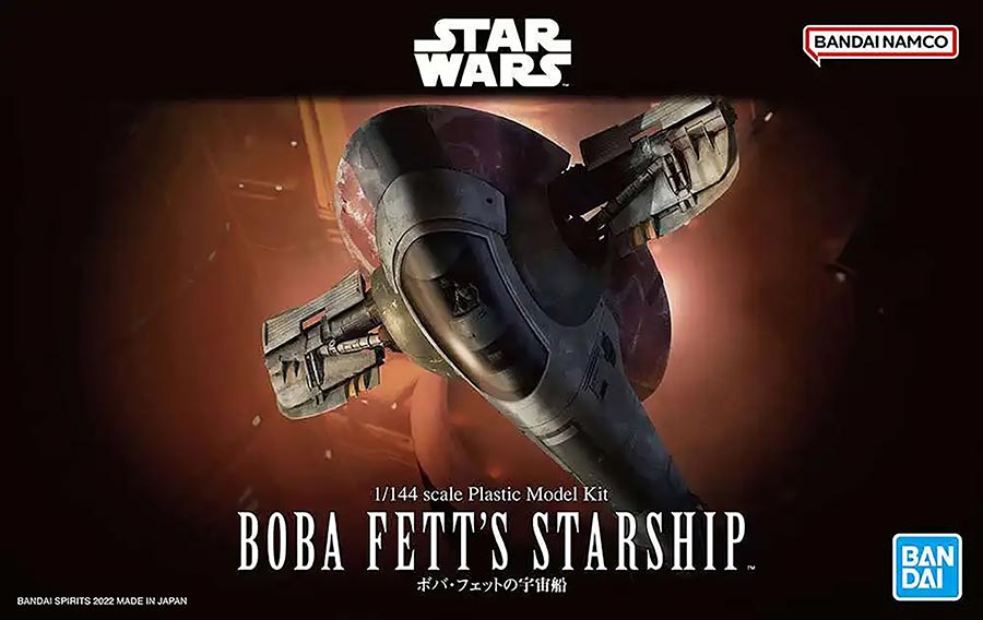 Star Wars Boba Fetts Starship 1/144 Scale Model Kit