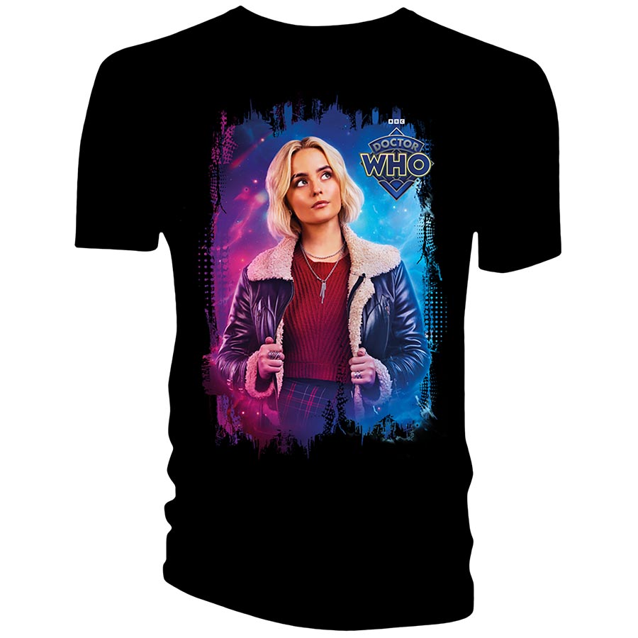 Doctor Who Ruby Sunday Black T-Shirt Large