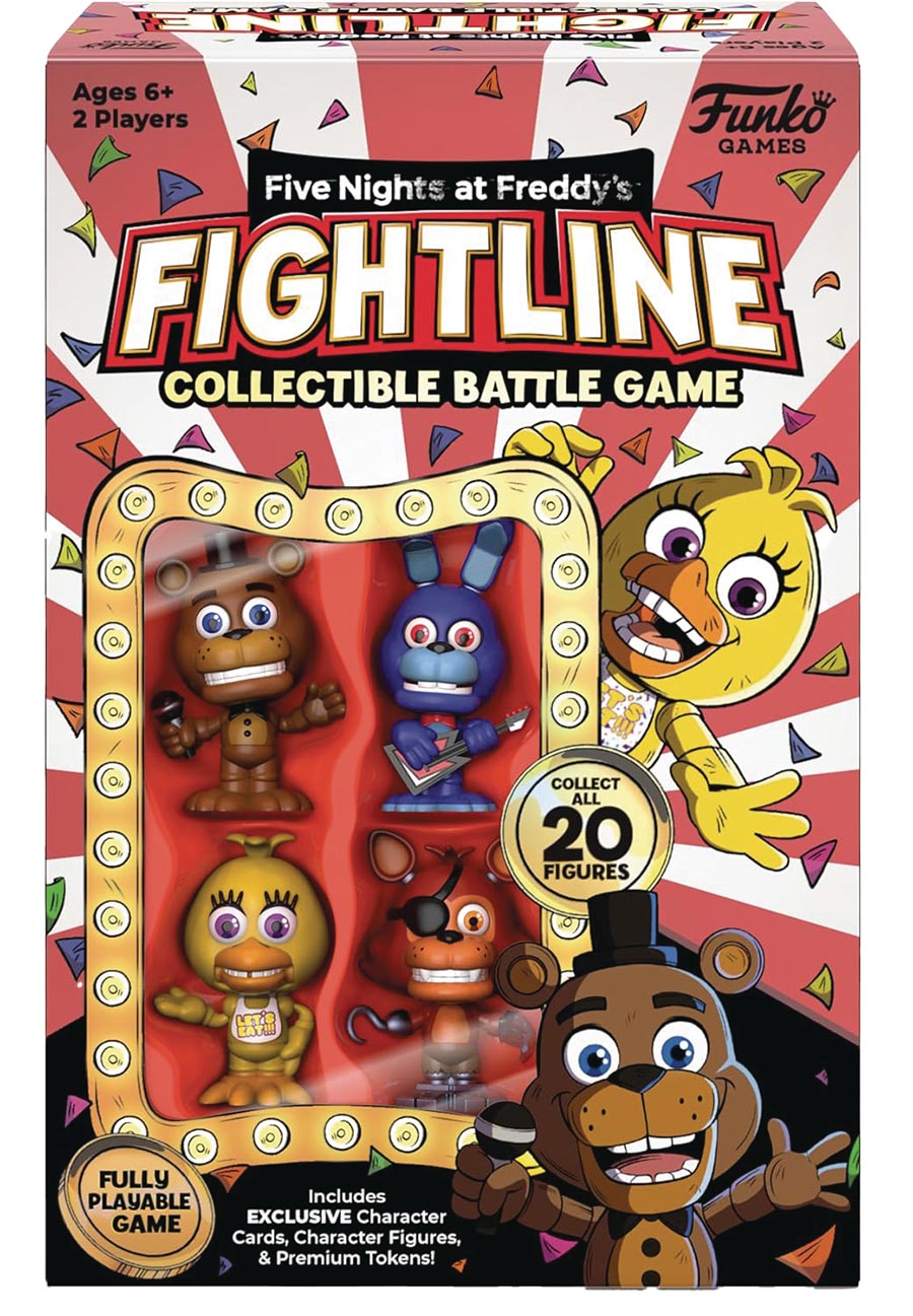 Funko Games Five Nights At Freddys Fightline Premier Game Special Edition