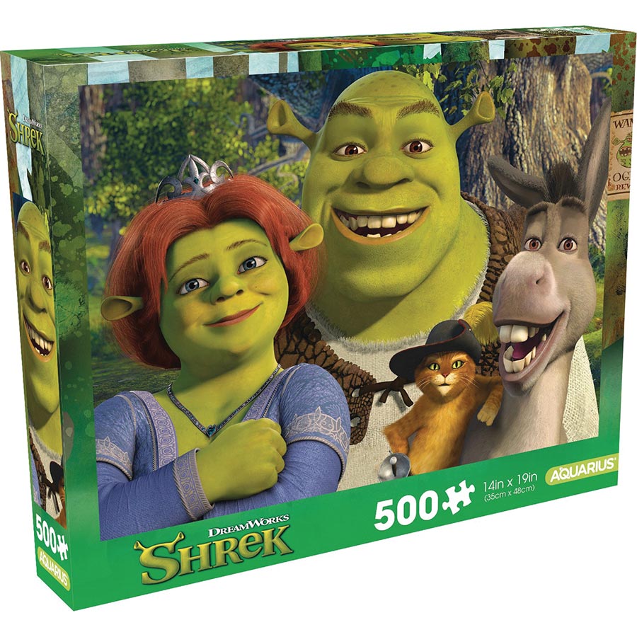 Shrek Family 500-Piece Jigsaw Puzzle