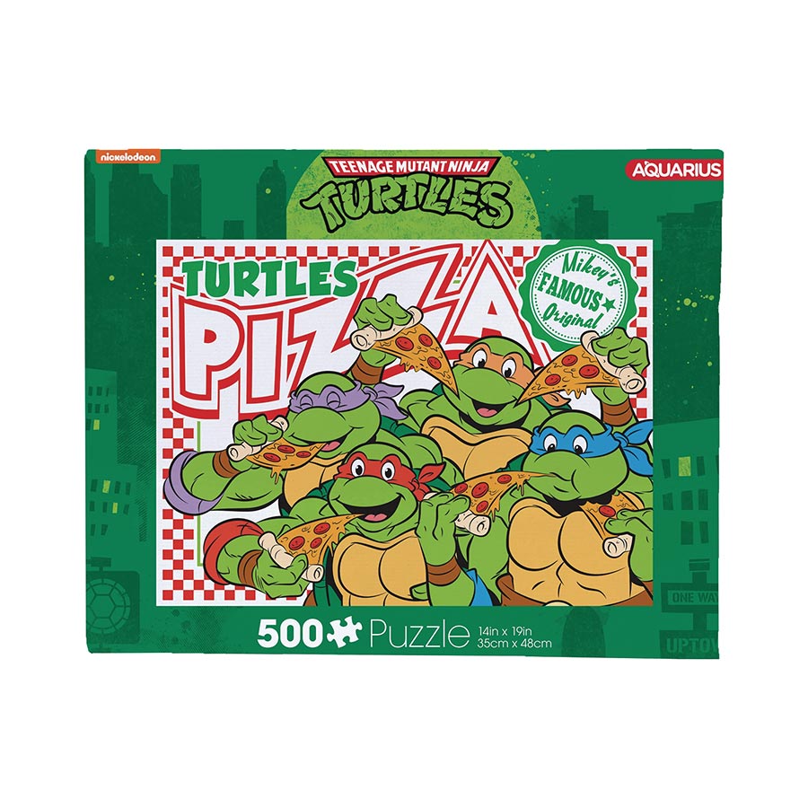 Teenage Mutant Ninja Turtles Pizza 500-Piece Puzzle