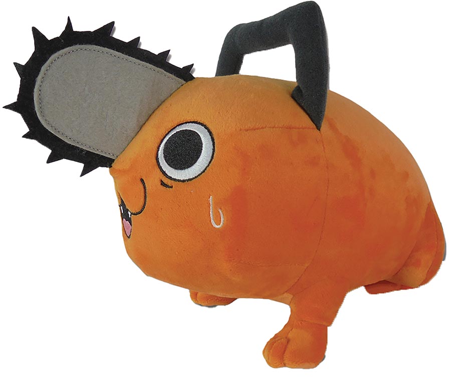 Chainsaw Man Pochita Shocked Sitting 8-Inch Plush