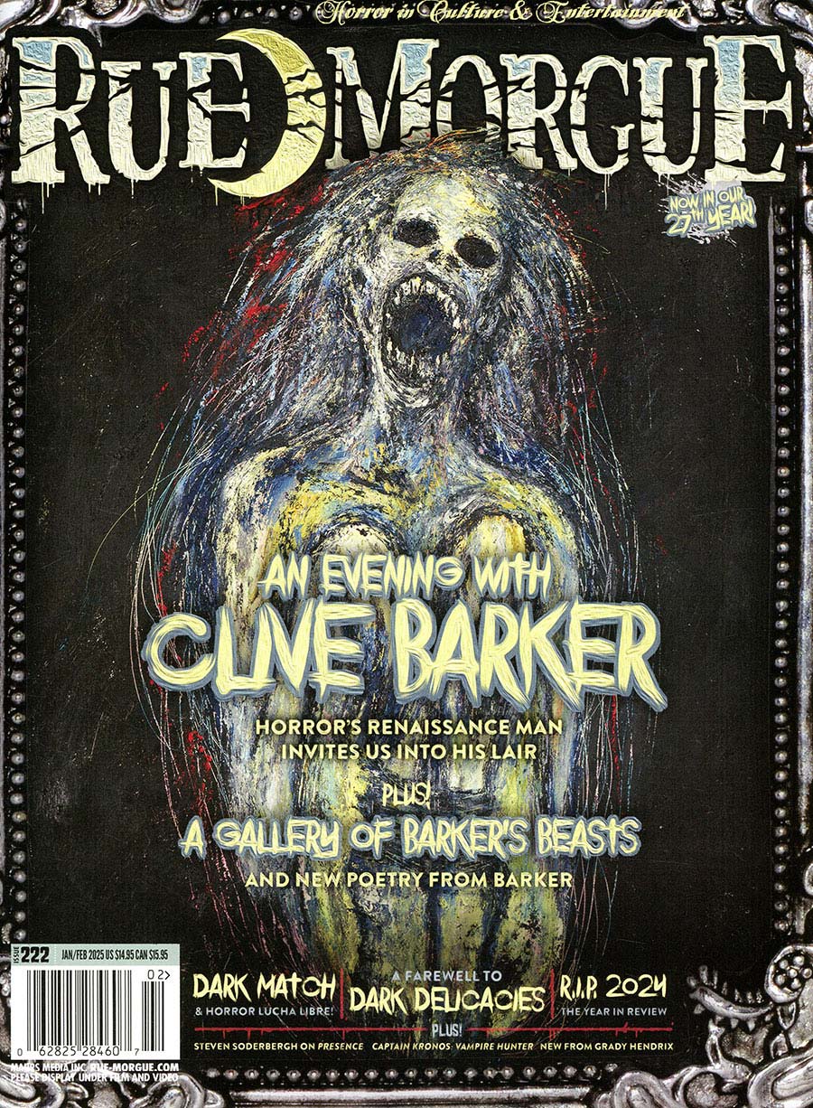 Rue Morgue Magazine #222 Jan / Feb 2025