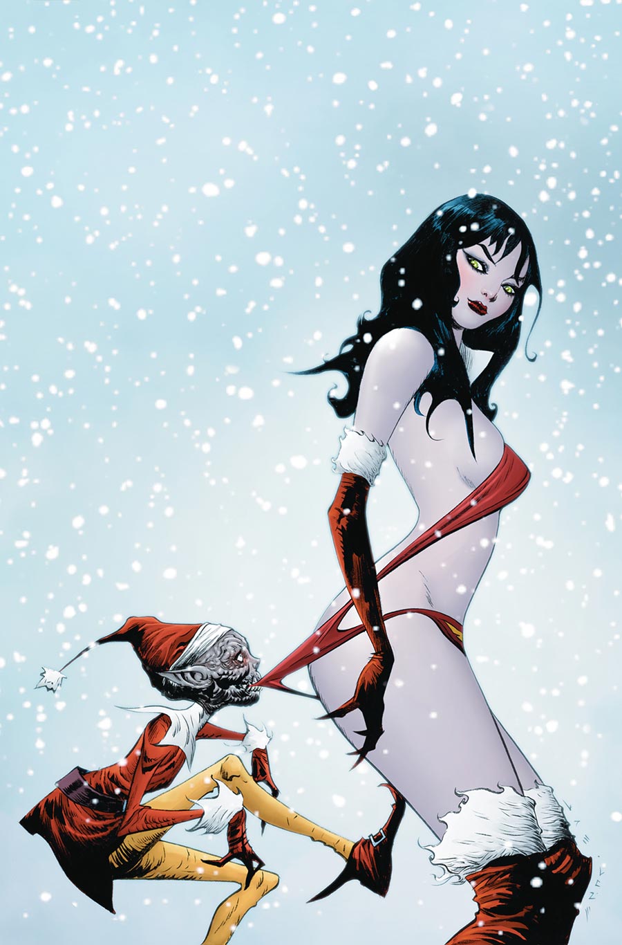 Vampirella Helliday 2024 Special #1 (One Shot) Cover J Incentive Jae Lee & June Chung Virgin Cover