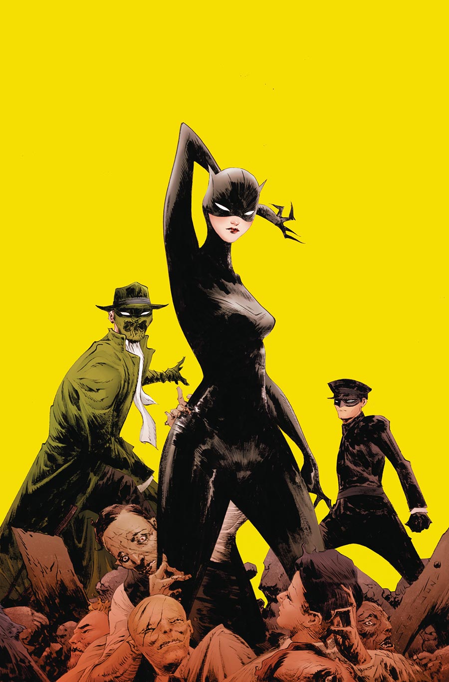 Green Hornet Miss Fury #2 Cover J Incentive Jae Lee & June Chung Virgin Cover