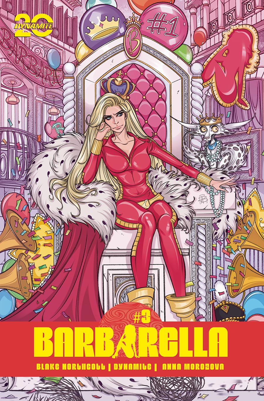 Barbarella Vol 3 #3 Cover F Incentive Anna Morozova Variant Cover