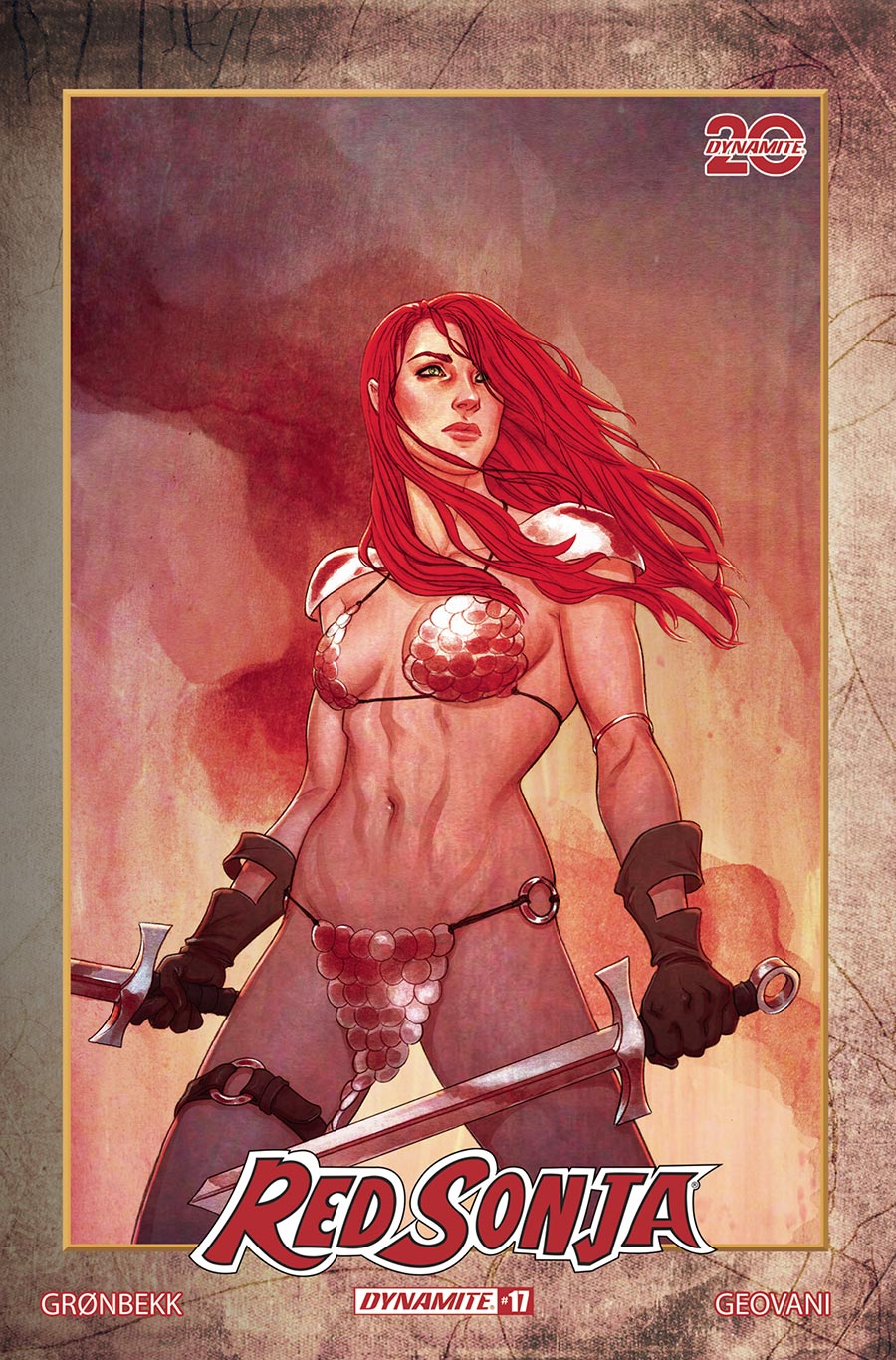 Red Sonja Vol 10 #17 Cover F Incentive Jenny Frison Modern Icon Variant Cover