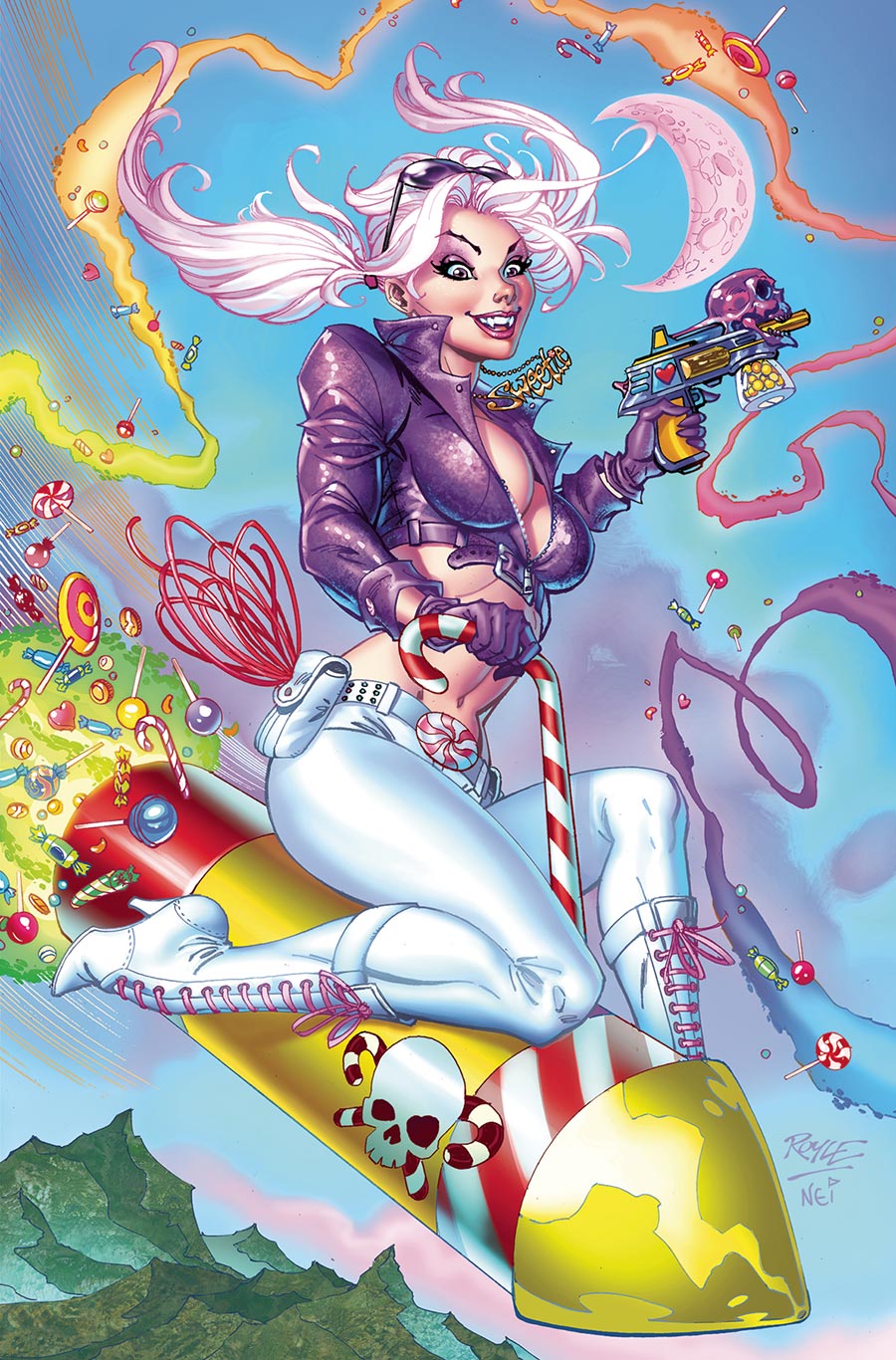 Sweetie Candy Vigilante Vol 2 #6 Cover H Incentive John Royle Virgin Cover