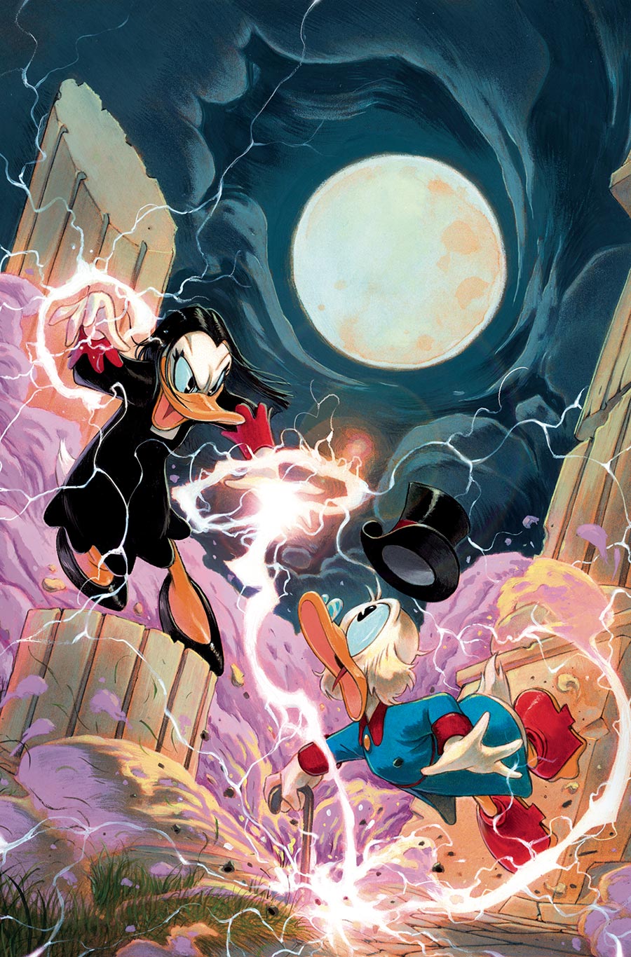 Ducktales Vol 5 #2 Cover G Variant Ivan Bigarella Foil Virgin Cover