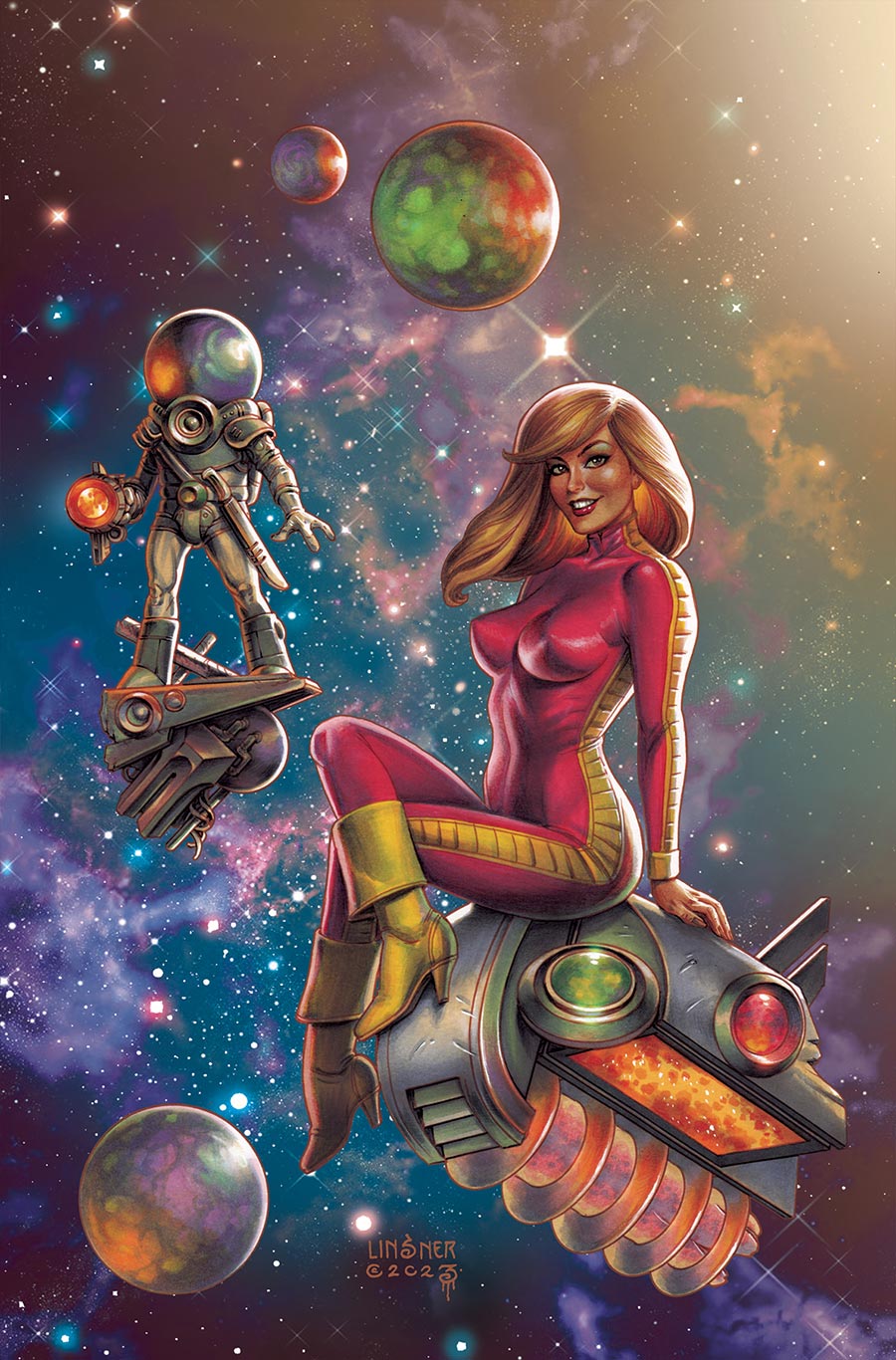 Barbarella Vol 3 #3 Cover E Limited Edition Joseph Michael Linsner Virgin Cover