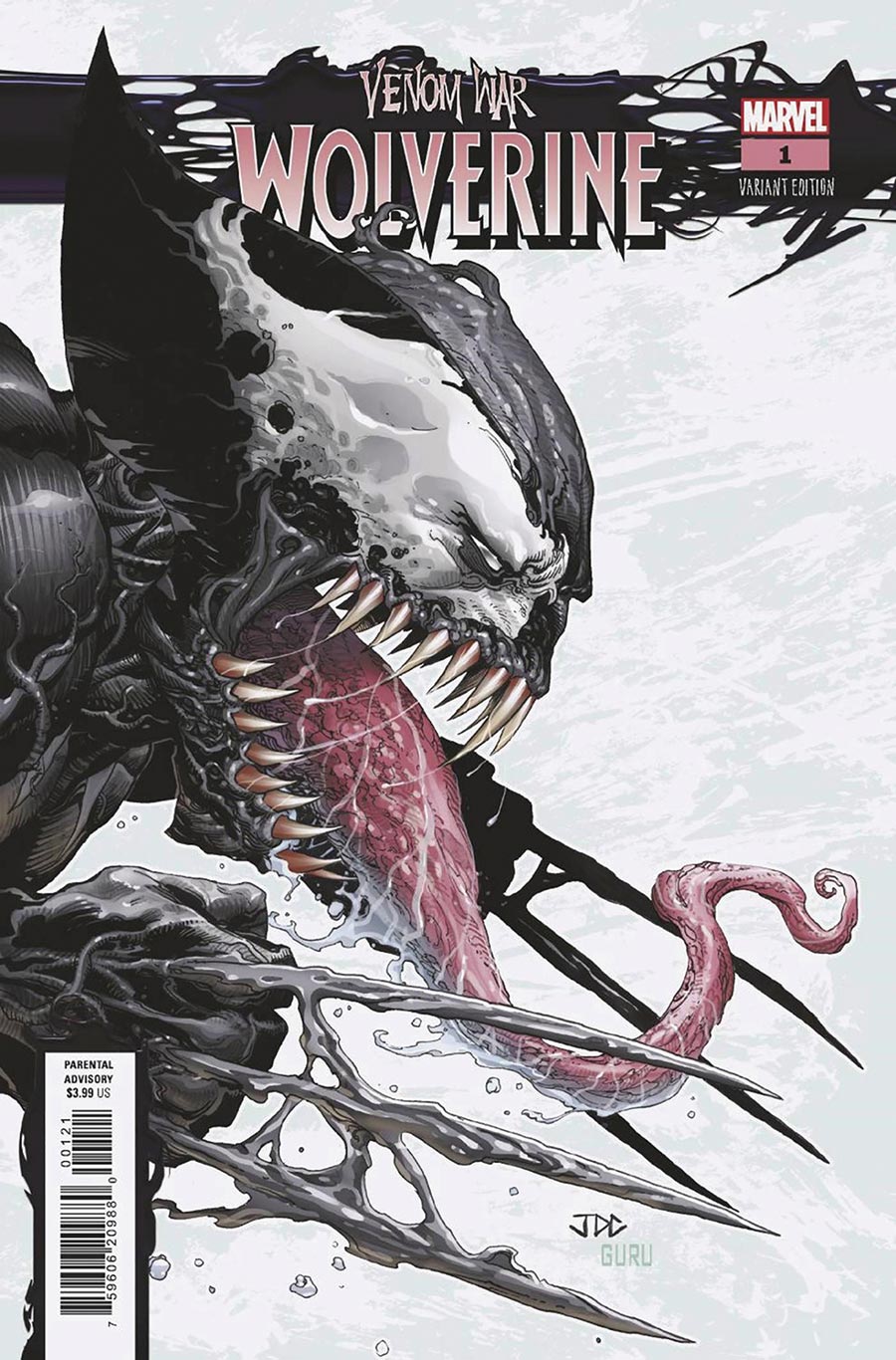 Venom War Wolverine #1 Cover D DF Joshua Cassara Variant Cover Signed By Tony Fleecs