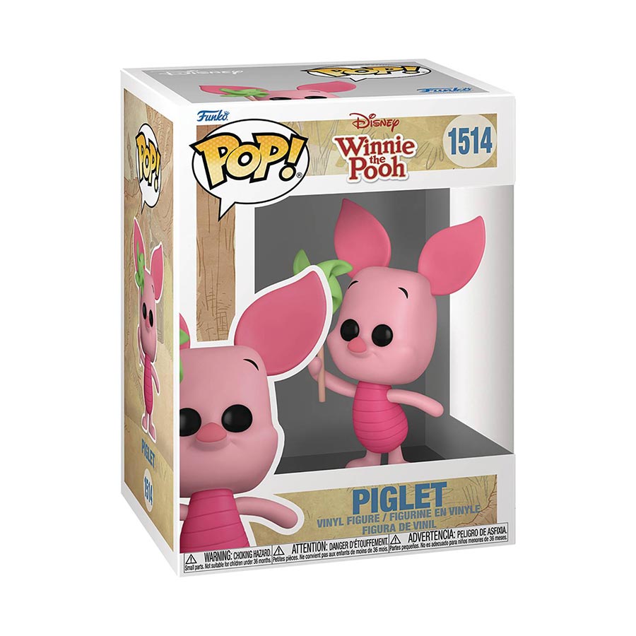 POP Disney Winnie The Pooh Piglet With Pinwheel Vinyl Figure