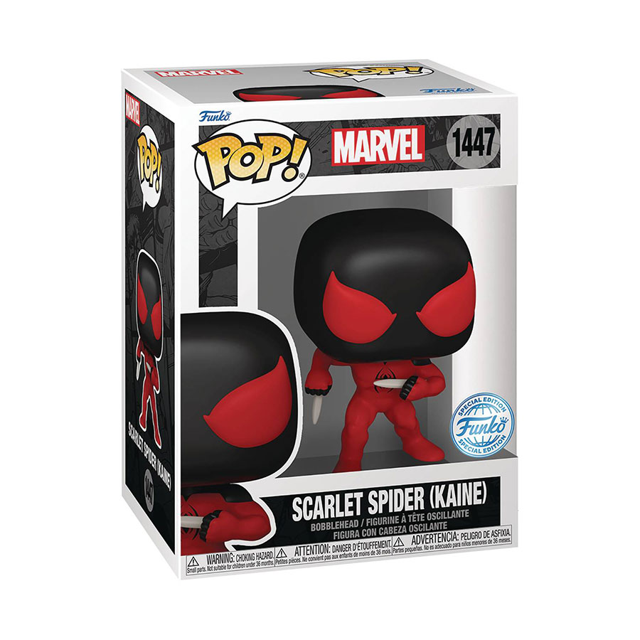 POP Marvel Scarlet Spider (Kaine Parker) Vinyl Bobble Head