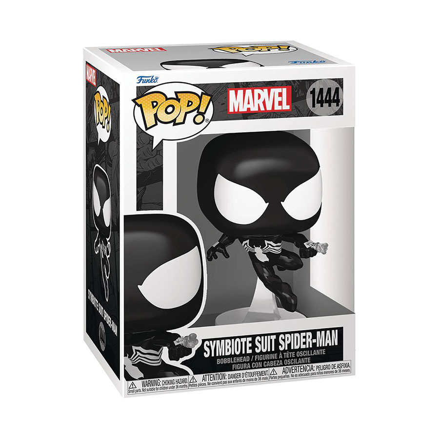 POP Marvel Symbiote Suit Spider-Man Vinyl Bobble Head