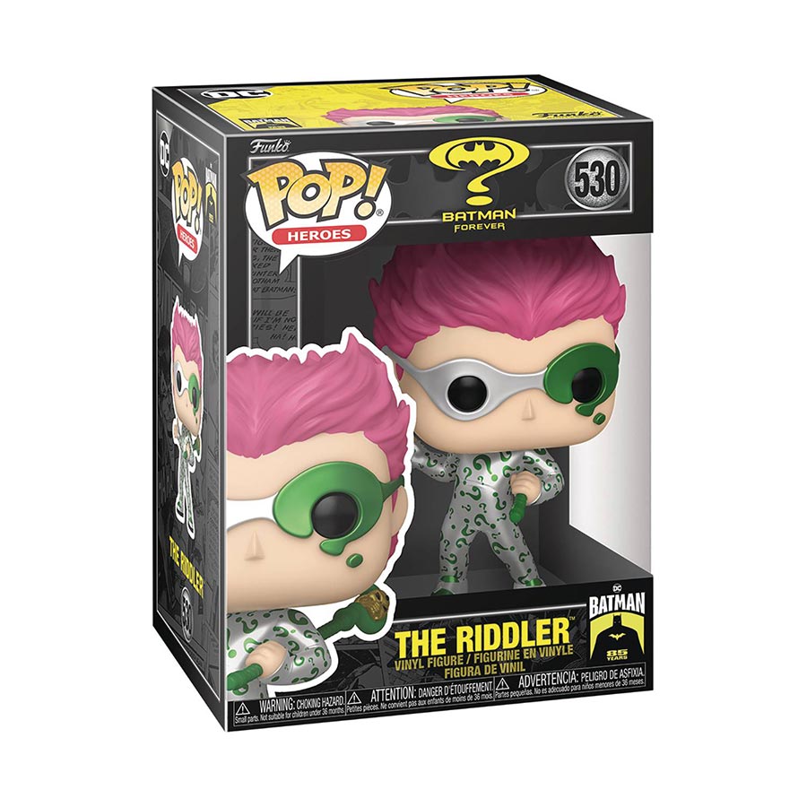 POP Movies Batman Forever The Riddler (Metallic) Vinyl Figure