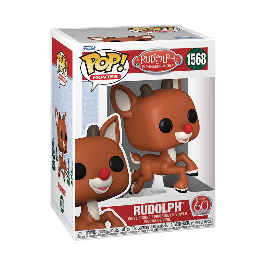 POP Movies Rudolph The Red-Nosed Reindeer Series 4 Rudolph Flying Vinyl Figure