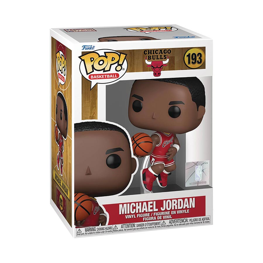 POP NBA Chicago Bulls Rookie Season Michael Jordan Vinyl Figure