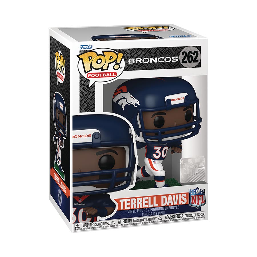 POP NFL Legends Broncos Terrell Davis Vinyl Figure