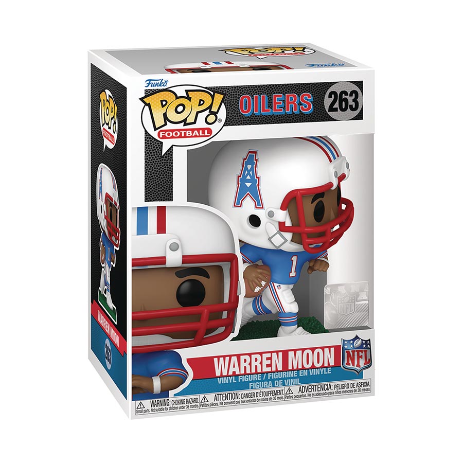 POP NFL Legends Oilers Warren Moon Vinyl Figure