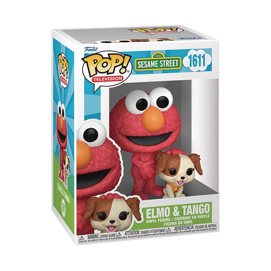 POP Television Sesame Street Elmo & Tango Vinyl Figure