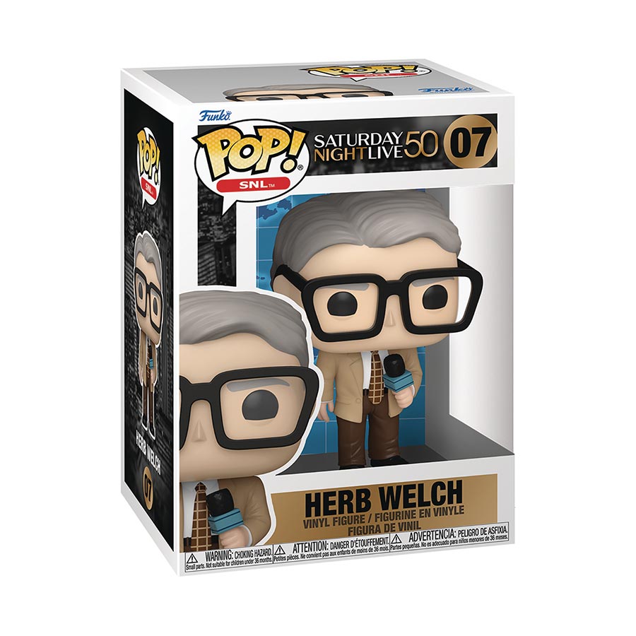 POP Television Saturday Night Live 50th Anniversary Herb Welch Vinyl Figure