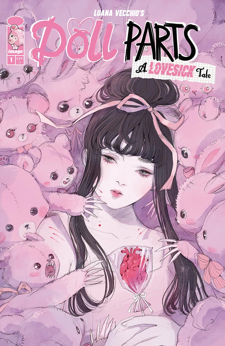 Doll Parts A Lovesick Tale #1 Cover D Variant Jessica Cioffi Cover