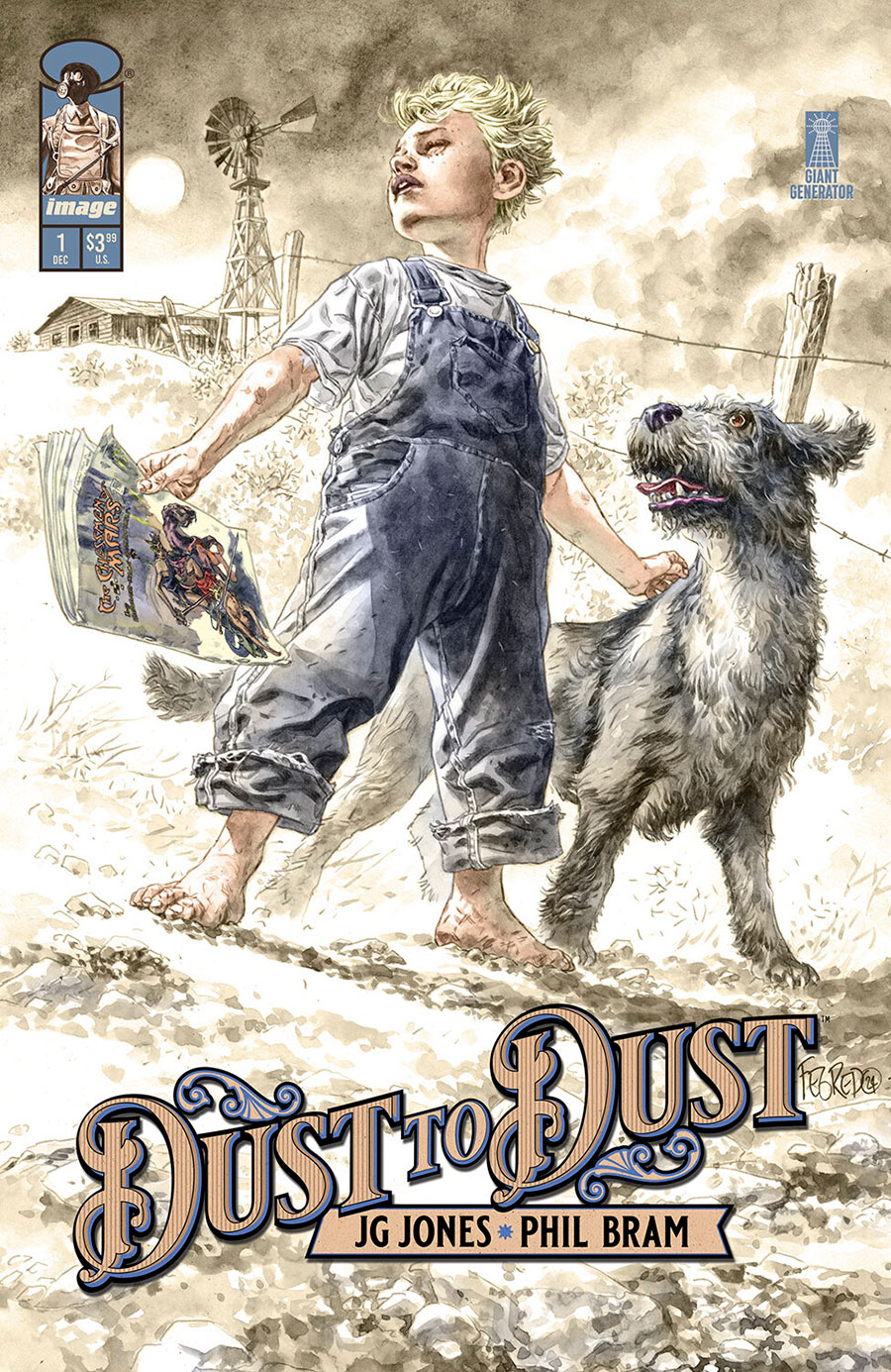 Dust To Dust #1 Cover B Incentive Duncan Fegredo Variant Cover