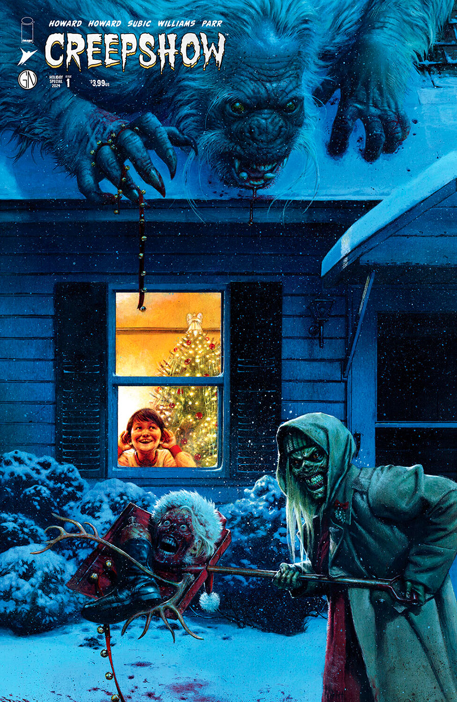 Creepshow Holiday Special 2024 #1 (One Shot) Cover C Incentive Steve Beach Variant Cover