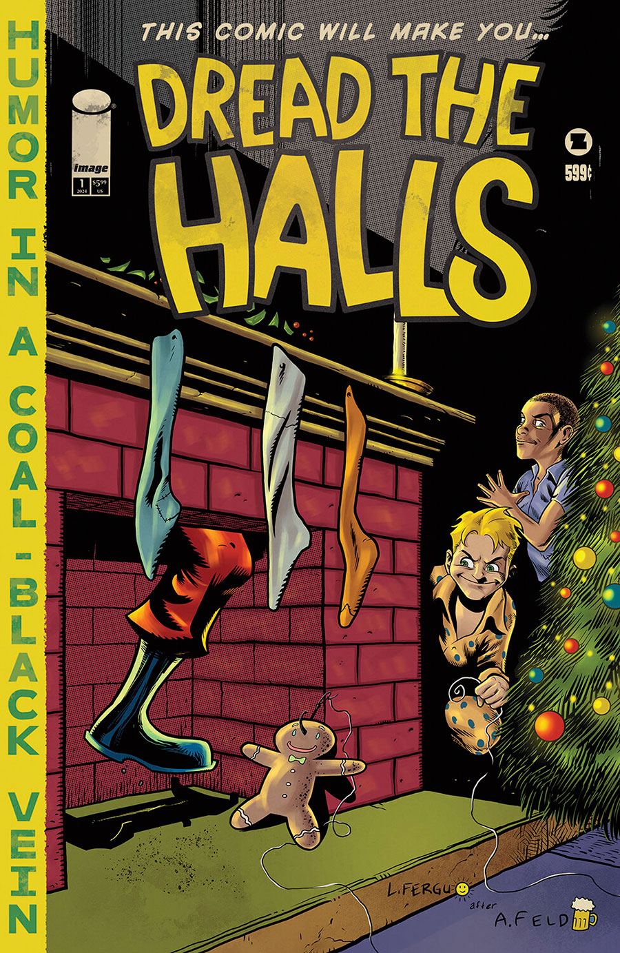 Dread The Halls #1 (One Shot) Cover D Incentive Lee Ferguson Variant Cover