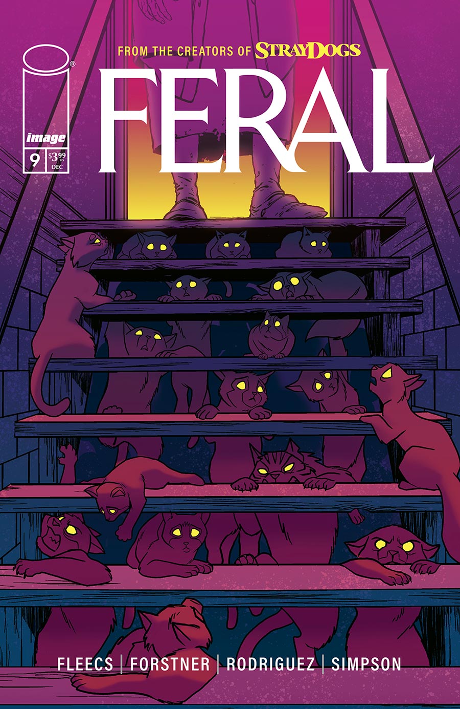 Feral #9 Cover A Regular Trish Forstner & Tone Rodriguez Cover