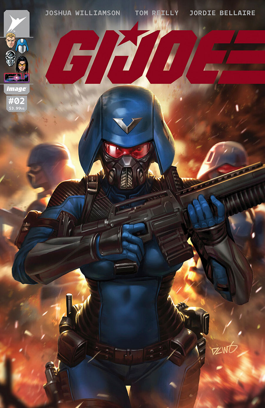 GI Joe Vol 10 #2 Cover F Incentive Derrick Chew Foil Variant Cover