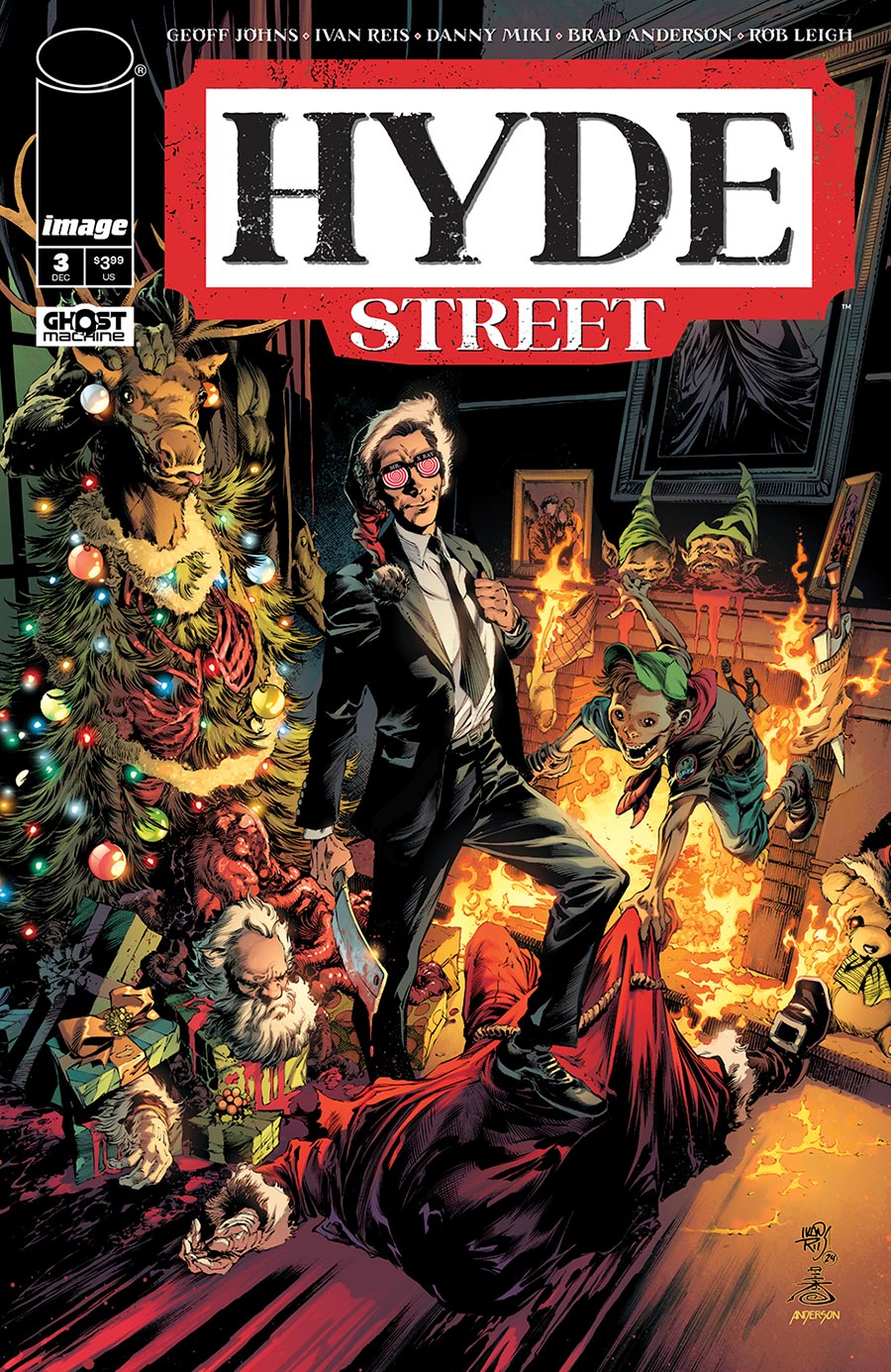 Hyde Street #3 Cover A Regular Ivan Reis Danny Miki & Brad Anderson Cover