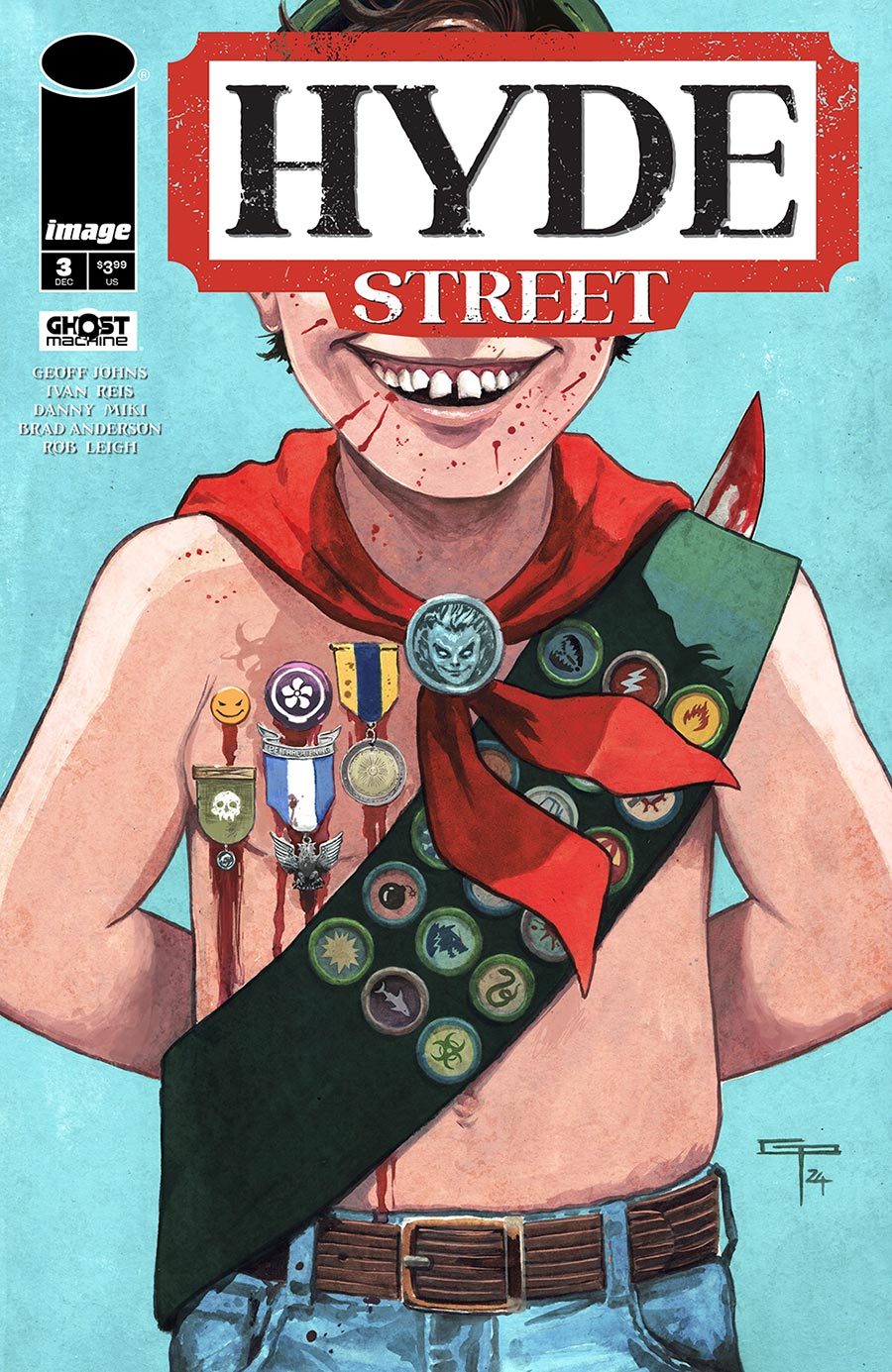 Hyde Street #3 Cover C Variant German Peralta Cover