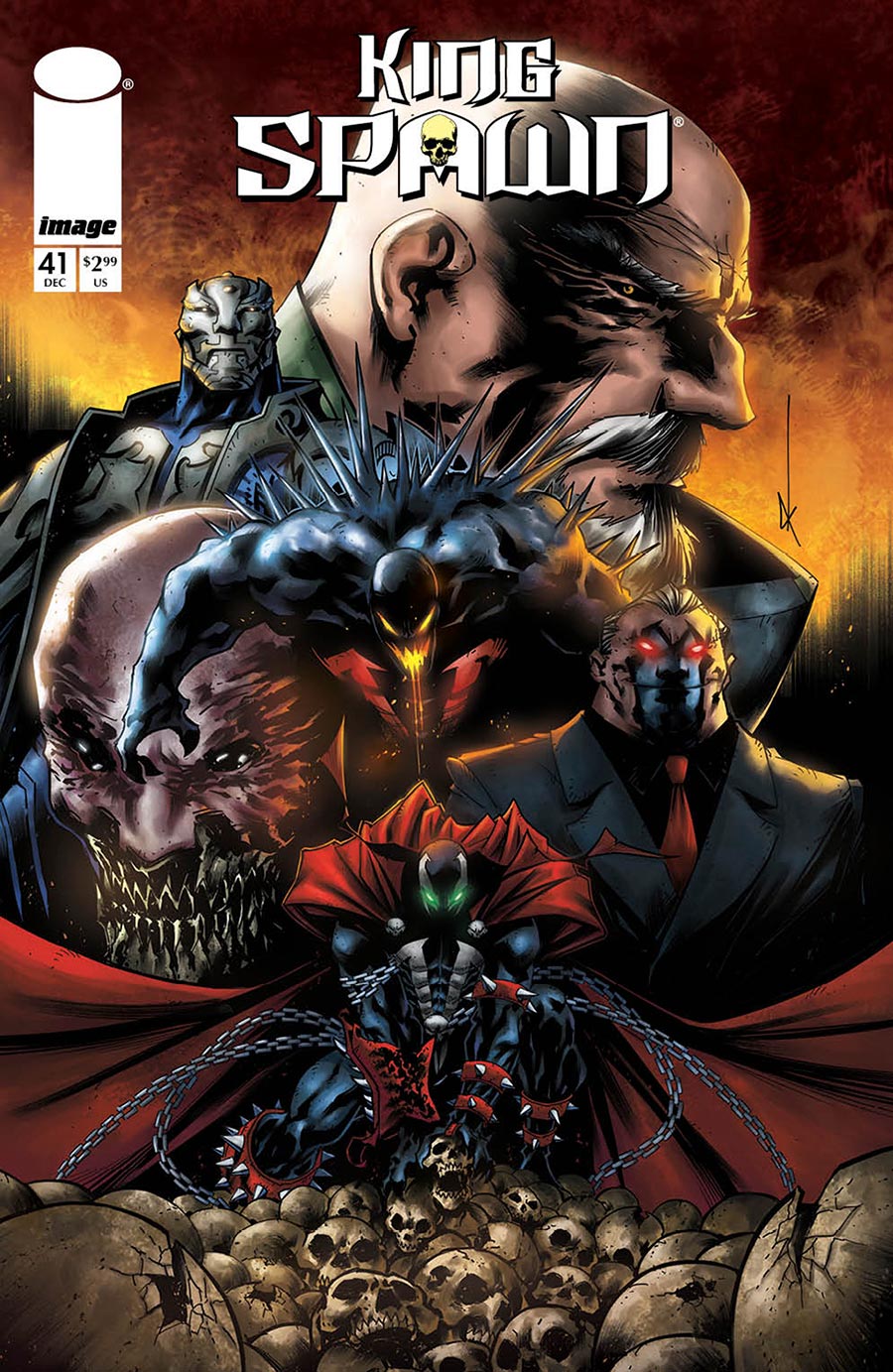 King Spawn #41 Cover B Variant Kevin Keane Cover