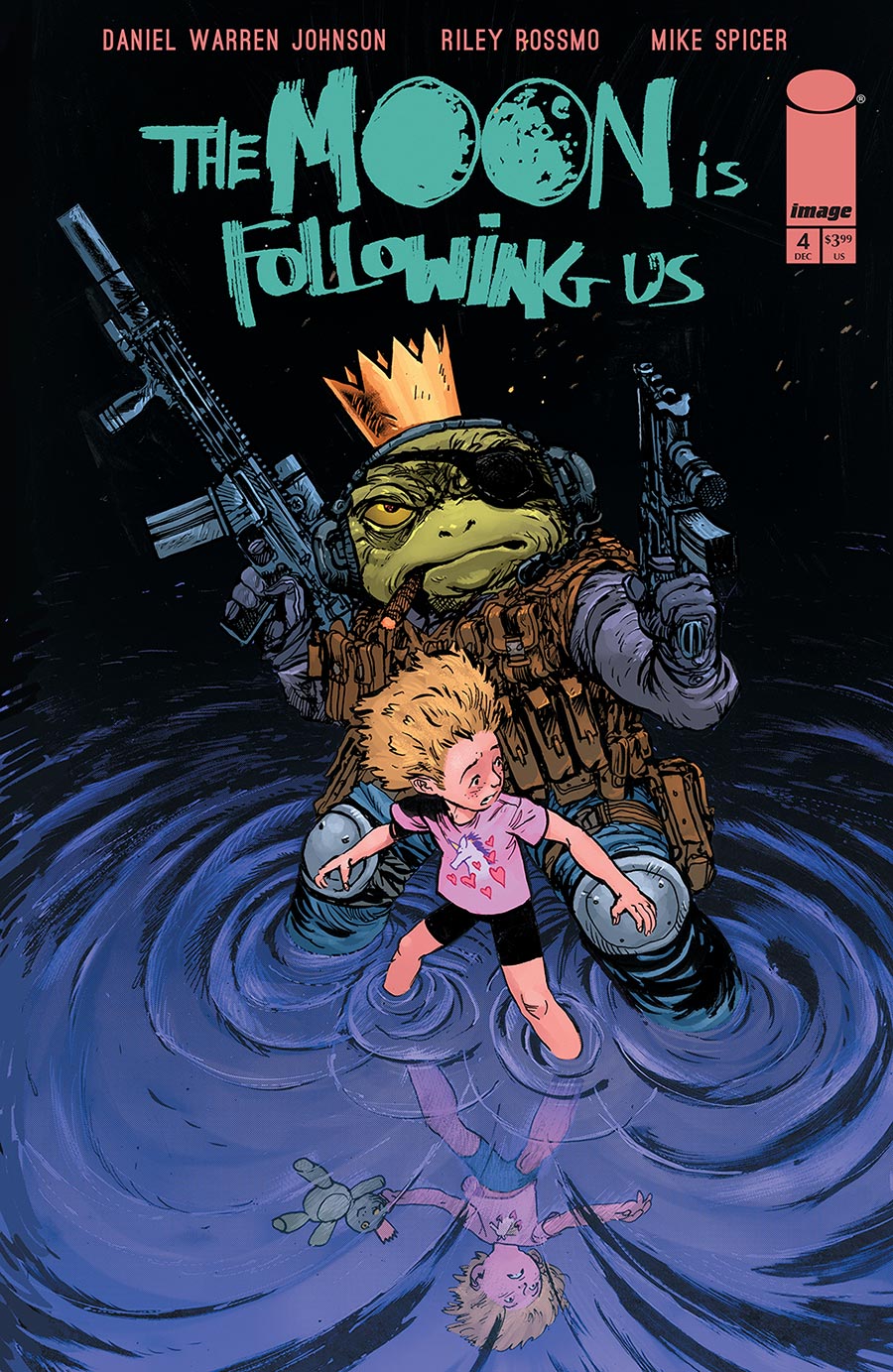 The Moon Is Following Us #4 Cover B Variant Daniel Warren Johnson & Mike Spicer Cover