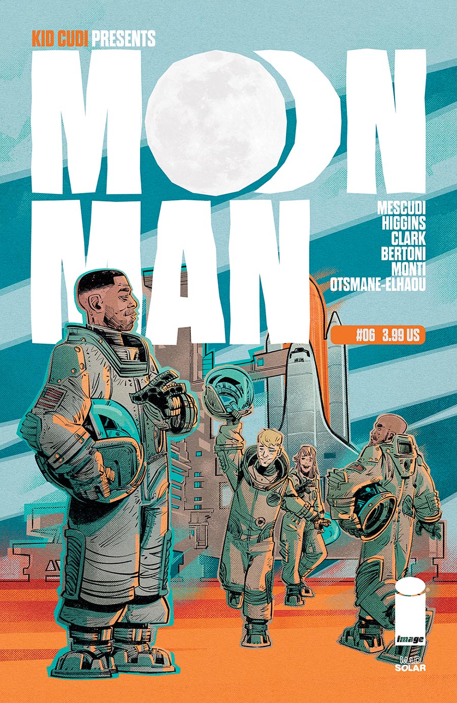 Kid Cudi Presents Moon Man #6 Cover A Regular Federico Bertoni Cover