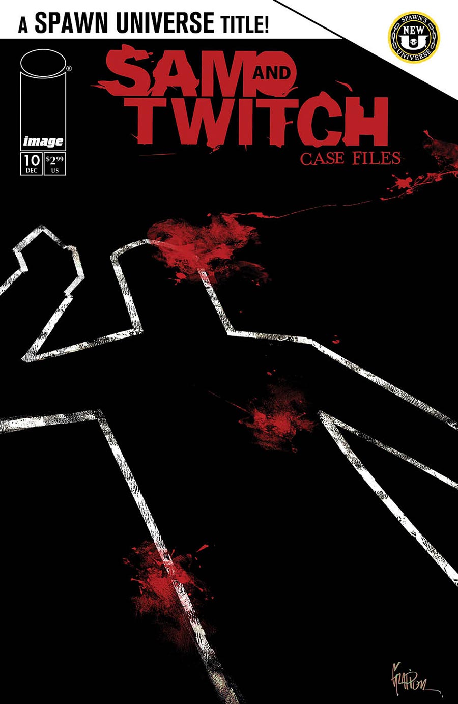 Sam And Twitch Case Files #10 Cover B Variant Jonathan Glapion Cover