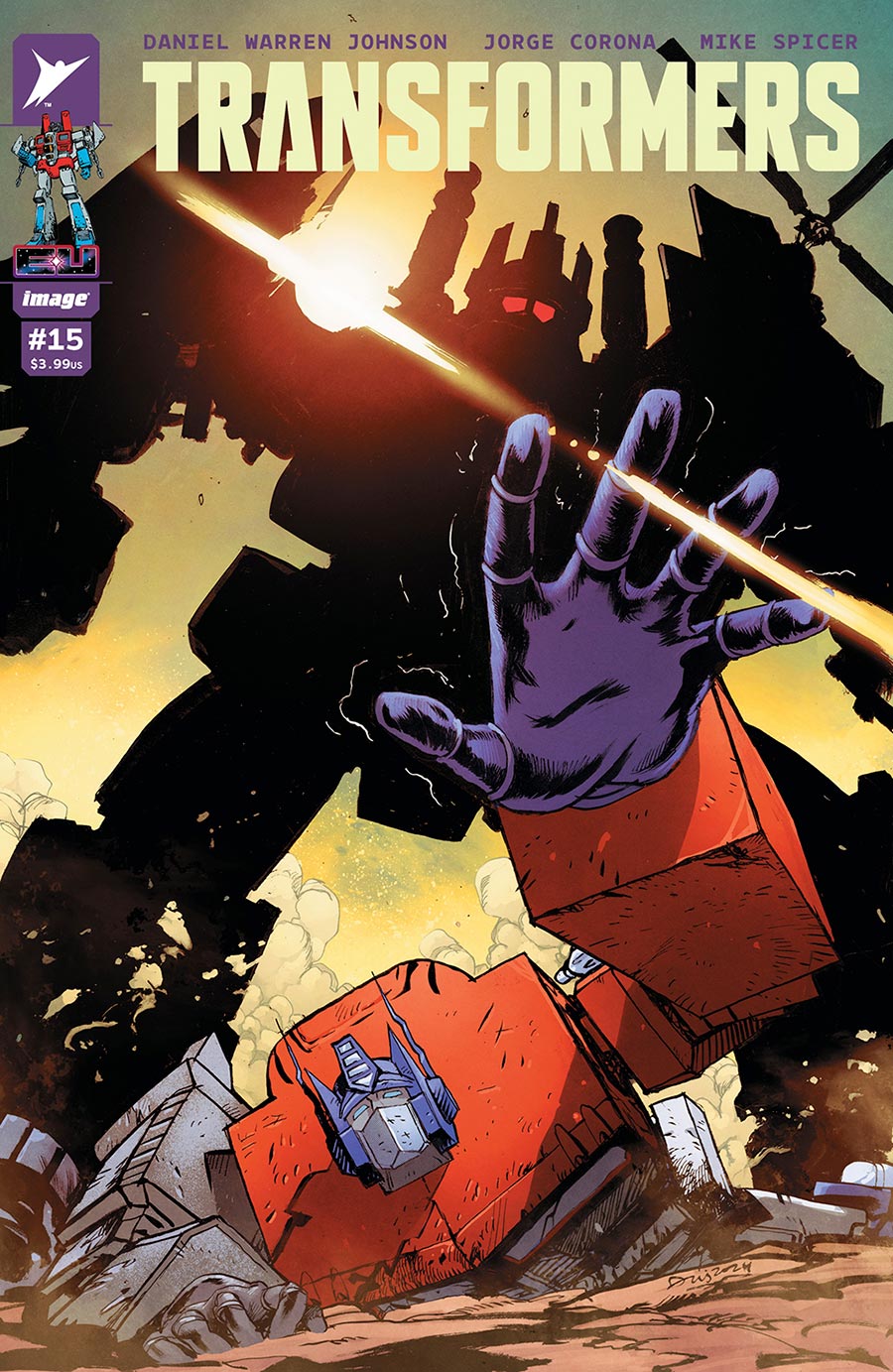 Transformers Vol 5 #15 Cover A Regular Daniel Warren Johnson & Mike Spicer Cover