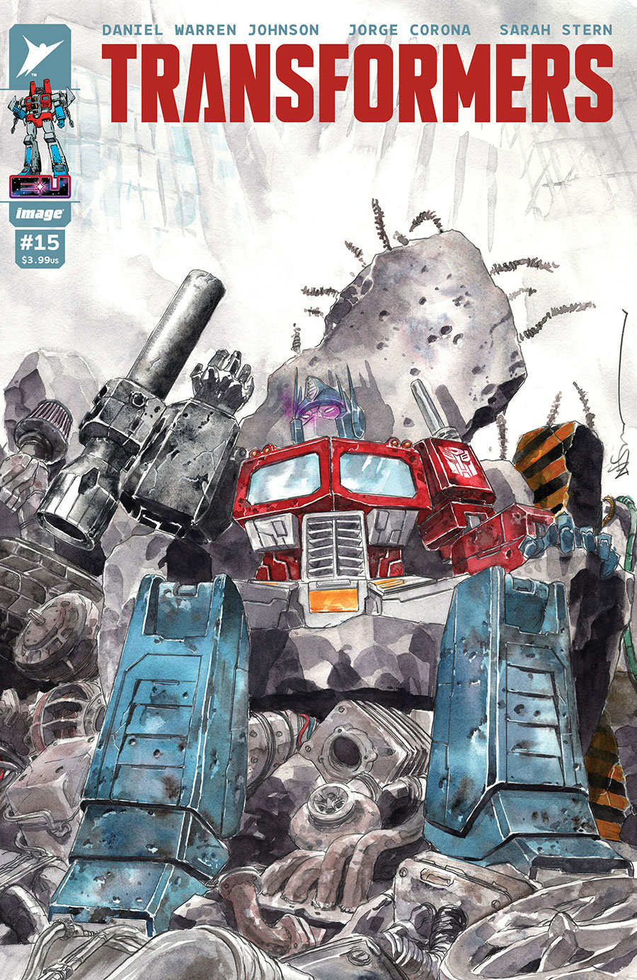 Transformers Vol 5 #15 Cover F Incentive Dustin Nguyen Foil Variant Cover