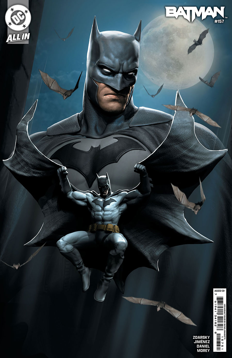 Batman Vol 3 #157 Cover G Incentive Rafael Grassetti Card Stock Variant Cover (DC All In)