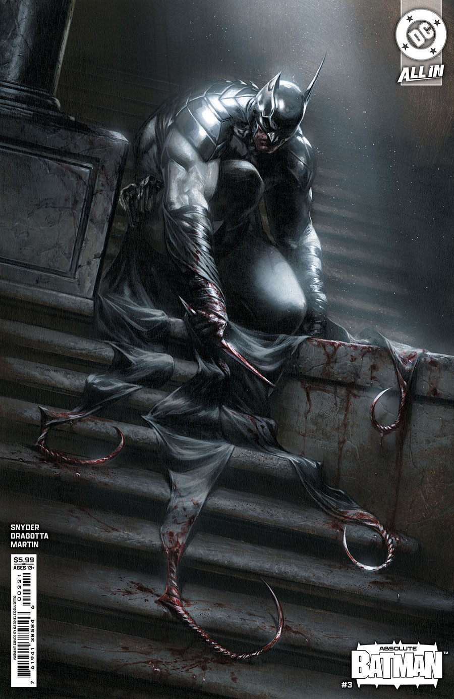 Absolute Batman #3 Cover C Variant Gabriele Dell Otto Card Stock Cover (DC All In)