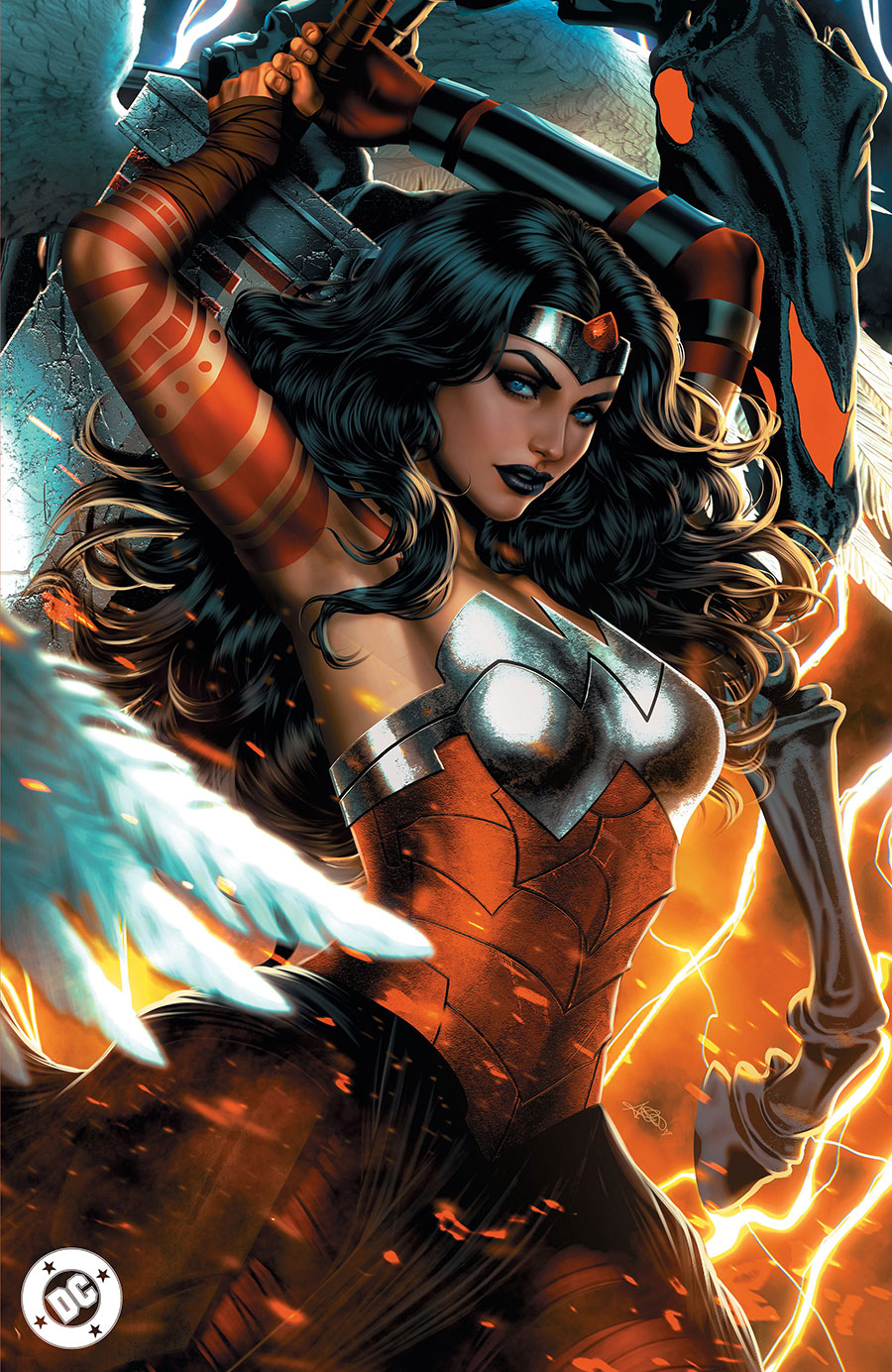 Absolute Wonder Woman #3 Cover E Incentive Ariel Diaz Virgin Card Stock Variant Cover (DC All In)