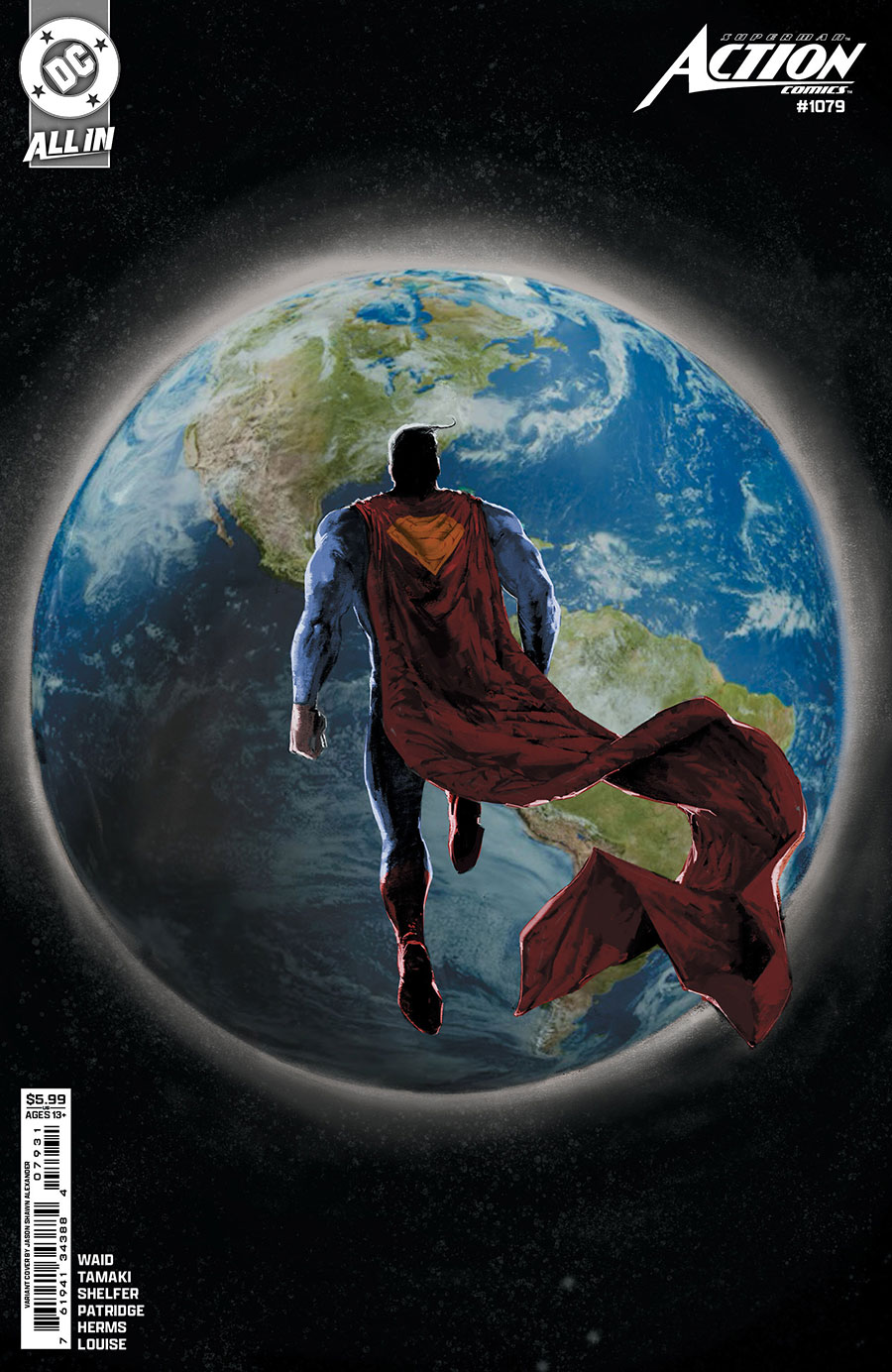 Action Comics Vol 2 #1079 Cover C Variant Jason Shawn Alexander Card Stock Cover (DC All In)