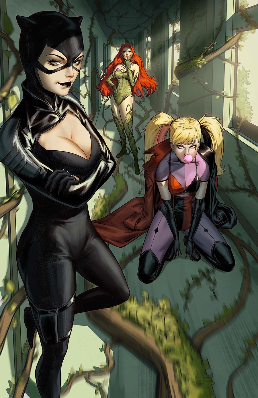 Gotham City Sirens Uncovered #1 (One Shot) Cover C Variant Ejikure Cover