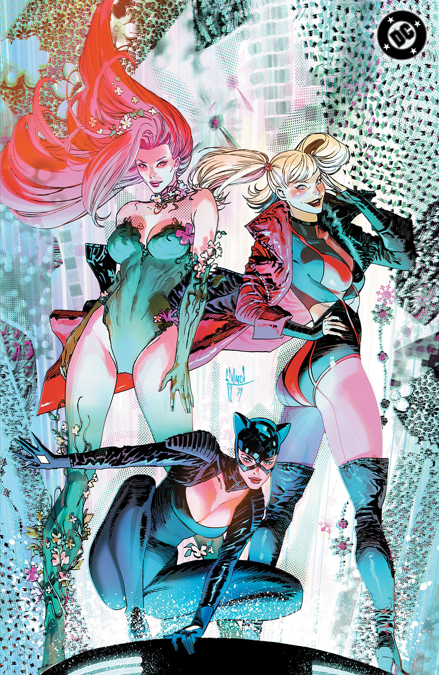 Gotham City Sirens Uncovered #1 (One Shot) Cover D Variant Guillem March Foil Cover