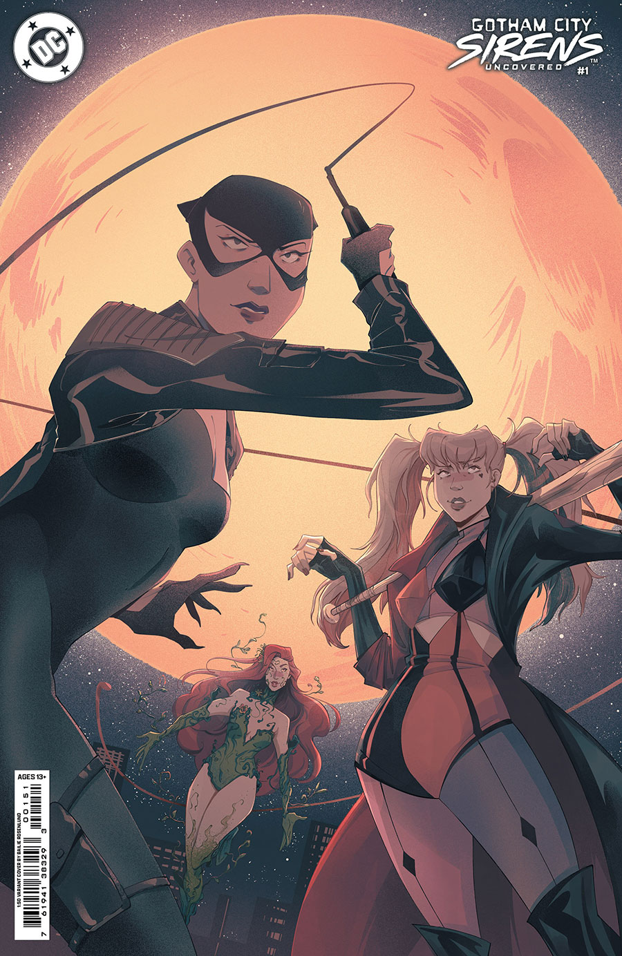 Gotham City Sirens Uncovered #1 (One Shot) Cover F Incentive Bailie Rosenlund Variant Cover