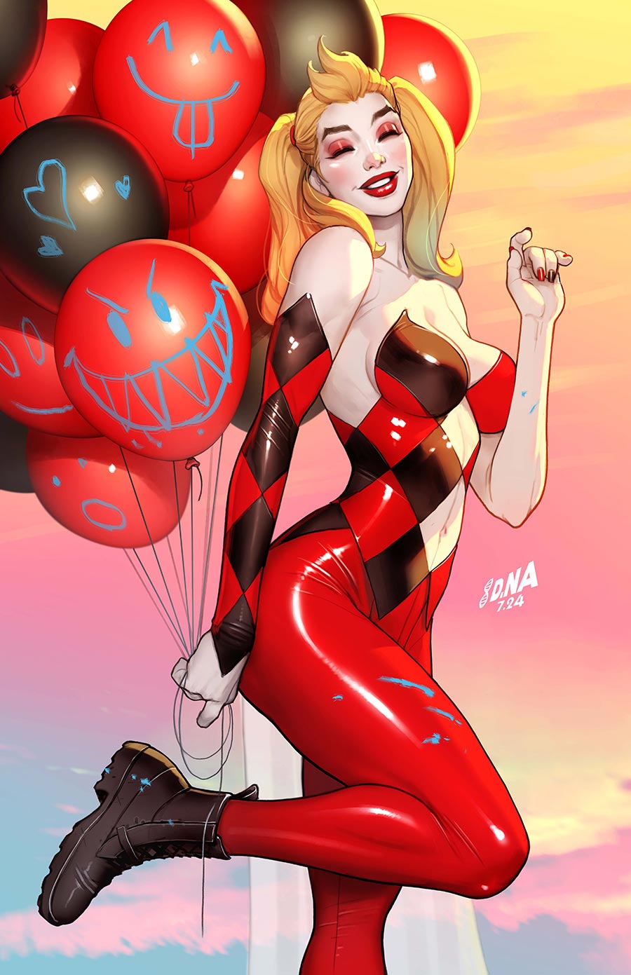 Harley Quinn Vol 4 #46 Cover E Variant David Nakayama Artist Spotlight Card Stock Cover (DC All In)