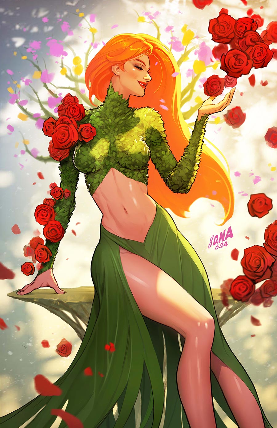 Poison Ivy #28 Cover D Variant David Nakayama Artist Spotlight Card Stock Cover (DC All In)